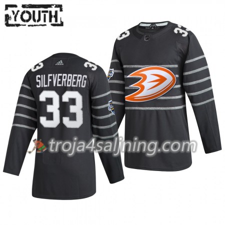 Anaheim Ducks tröja Jakob Silfverberg 33 Grå Adidas 2020 All-Star Authentic - NHL Tröjor Barn